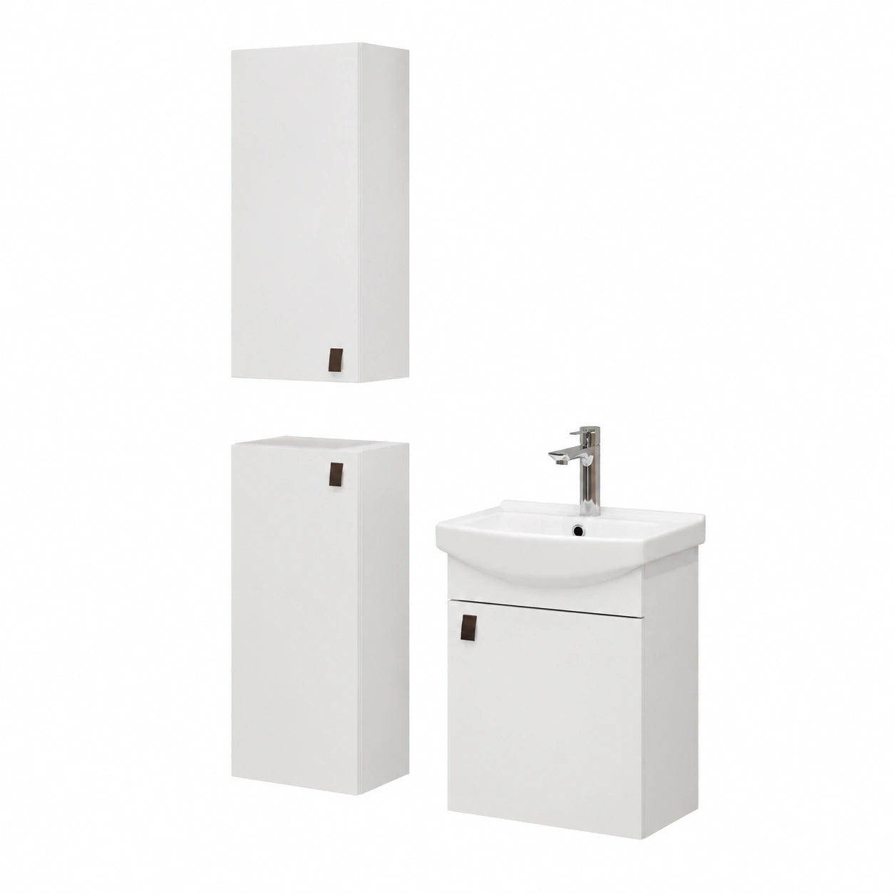 Armoire, coloris blanc, 45 x 60 x 33 cm, pour la chambre