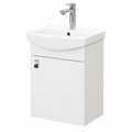 Ensemble de meubles de salle de bain, coloris blanc, 45 x 60 x 33 cm, pour la salle de bain