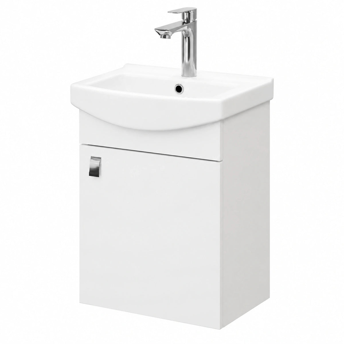 Ensemble de meubles de salle de bain, coloris blanc, 45 x 60 x 33 cm, pour la salle de bain